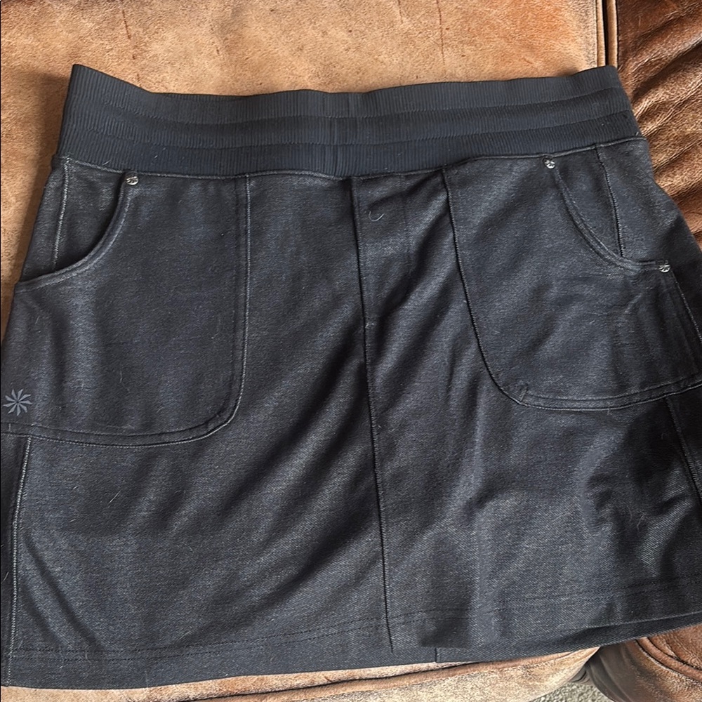 Athleta Charcoal Skort with Pockets